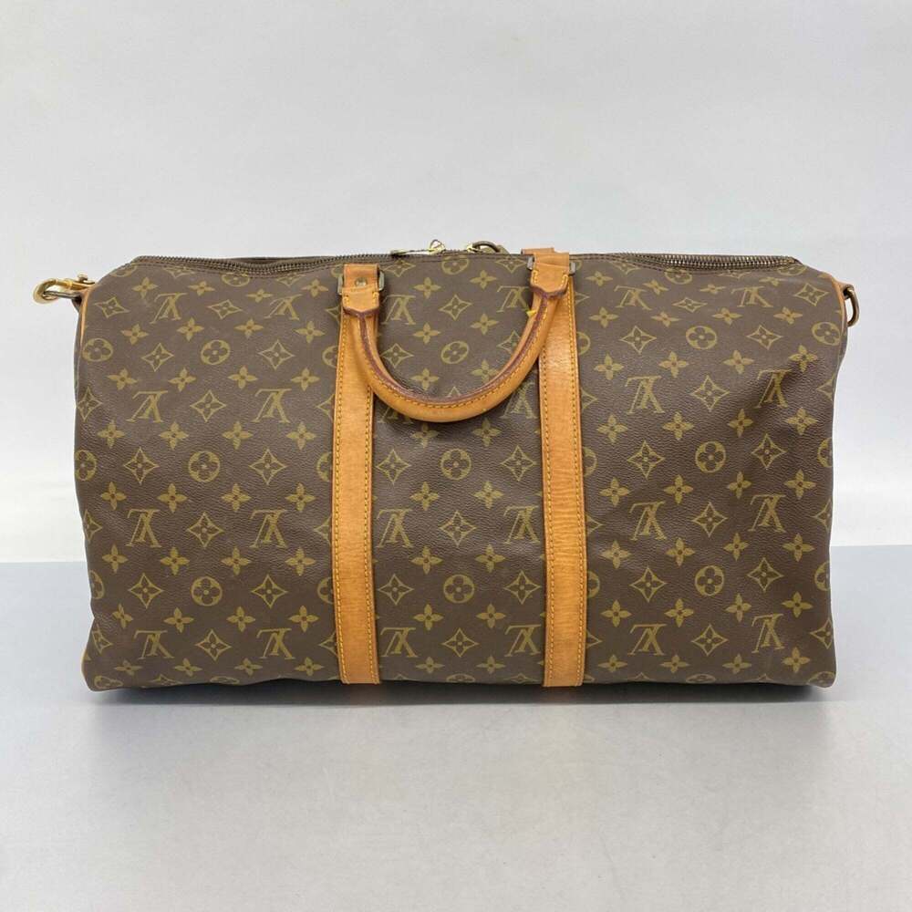 LOUIS VUITTON Brown Monogram Boston Bag - Picture 15 of 15